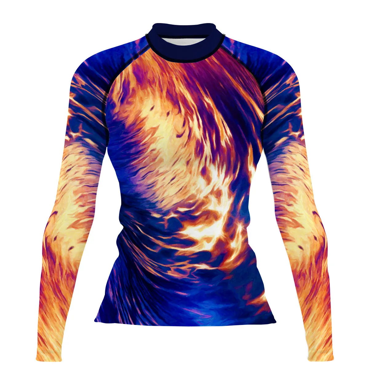 Wave Rider - Women's Surf UPF50  Long Sleeve Rash Guard