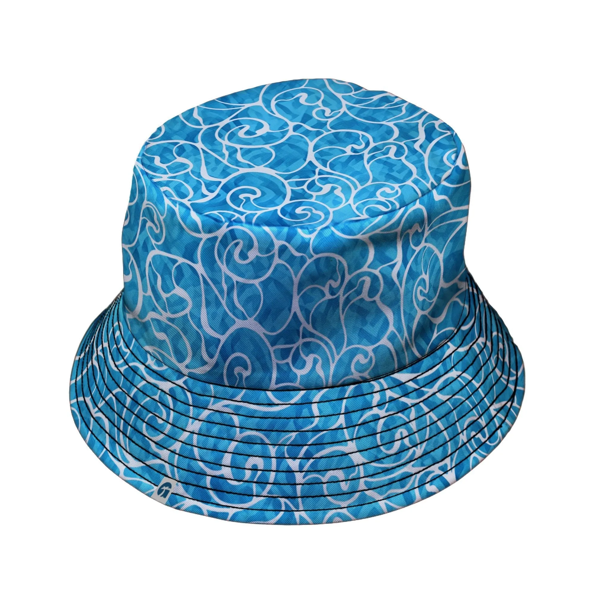 Waves light Bucket Hat