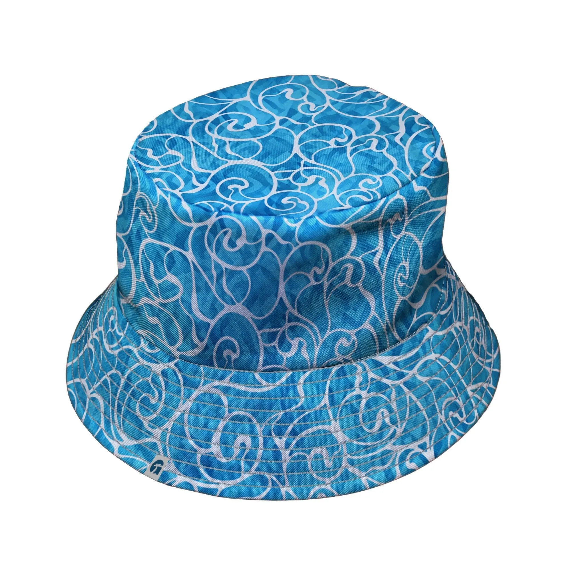 Waves light Bucket Hat