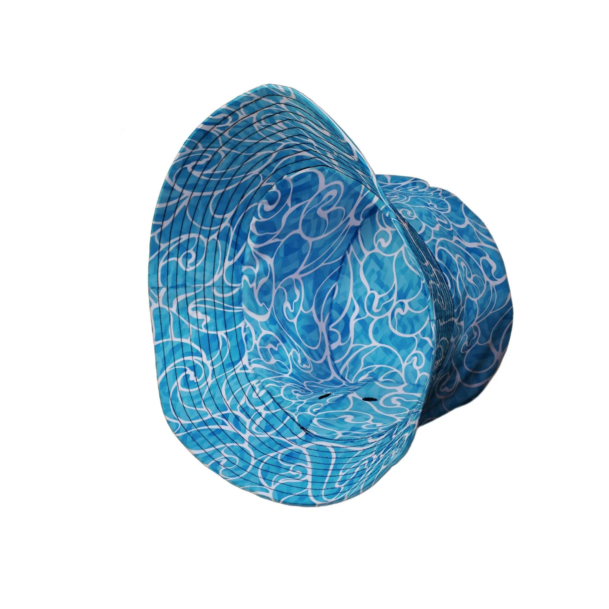 Waves light Bucket Hat