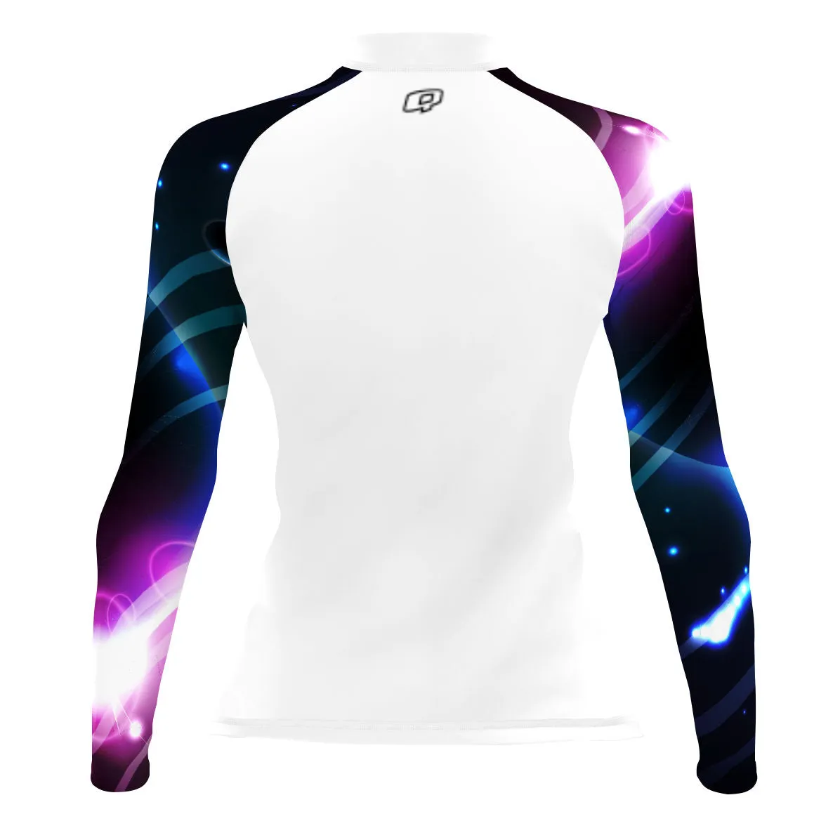 White Galaxy - Women's Surf UPF50  Long Sleeve Rash Guard