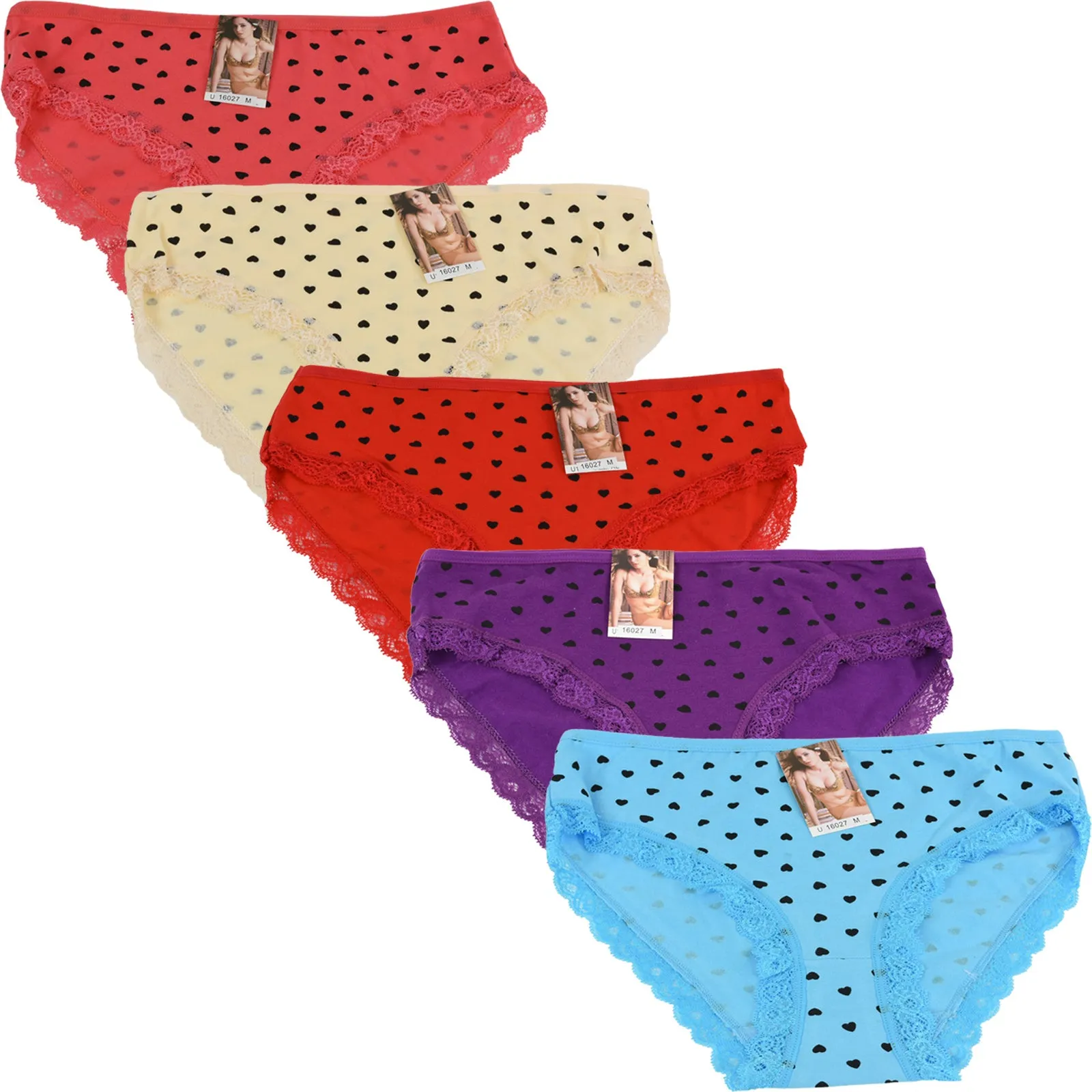 Wholesale Lady Cotton Panties, U16027