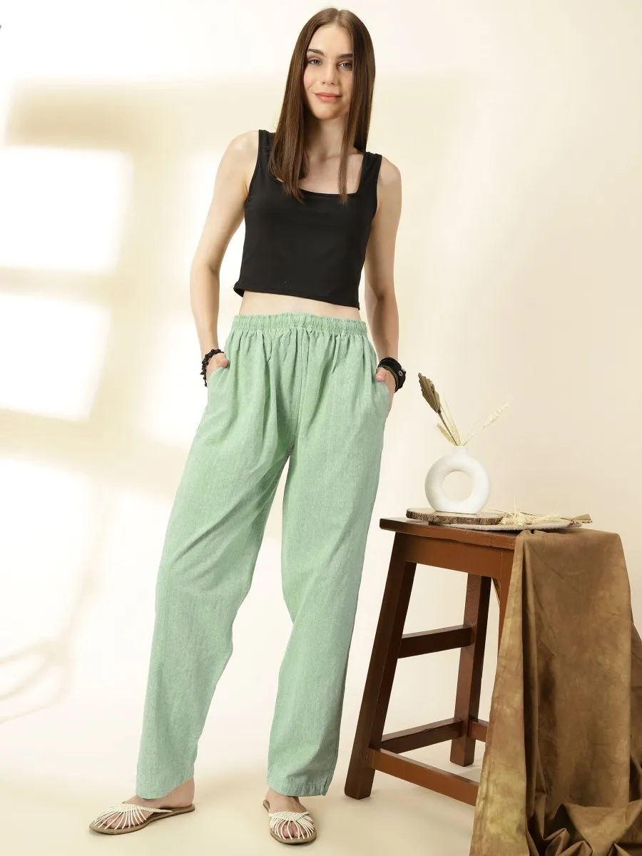 Women's Lounge Pants | Sea Green | Fits Waist Size 28" to 36"