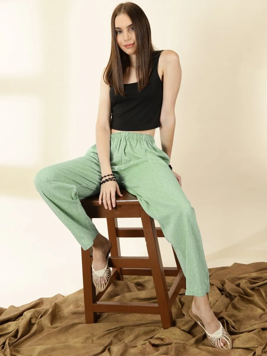 Women's Lounge Pants | Sea Green | Fits Waist Size 28" to 36"