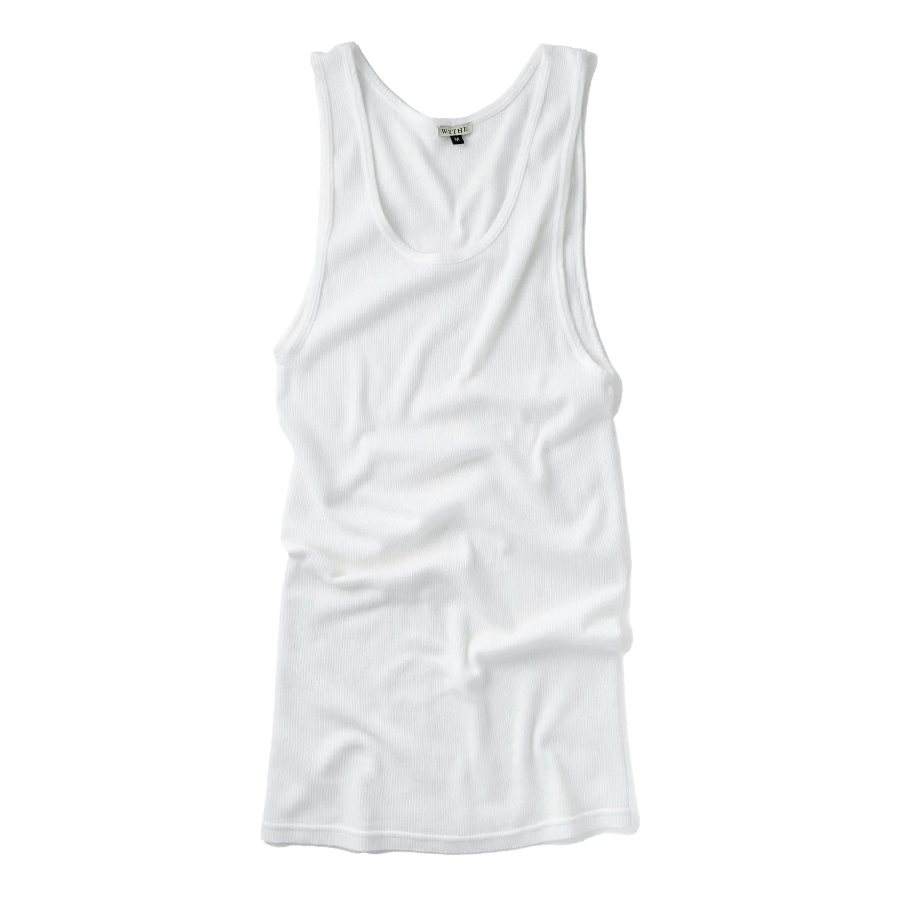 Wythe - Tubular Ribknit Tank - White