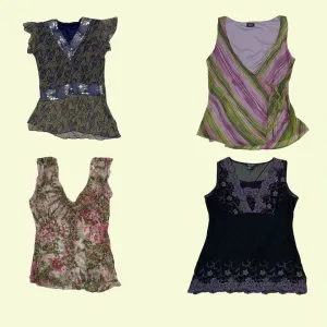 Y2K Purple Tank Tops – Retro Chic & Vibrant Essentials (GRV-8-036)